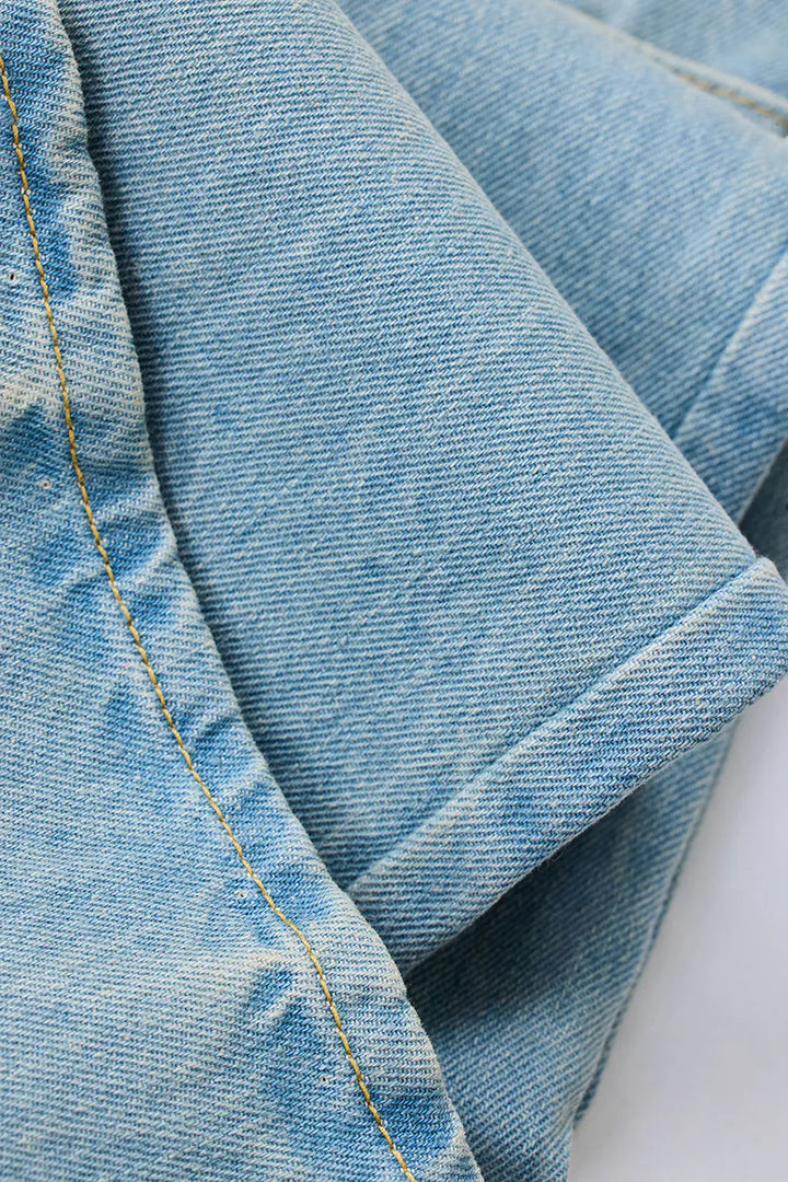 Relaxed Fit Washed Jeans